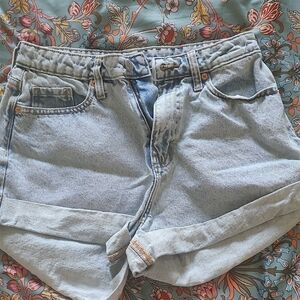 Light Blue Denim Women's Shorts